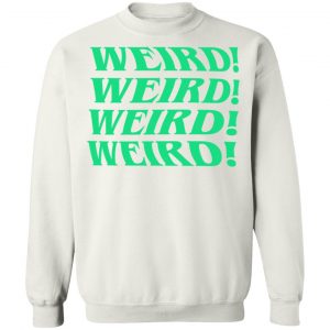 Yungblud Merch Blue Weird Crewneck