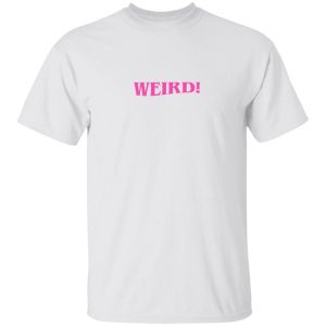 Yungblud Merch Weird Pink Text T-Shirt