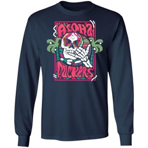 Pepper Merch Aloha Fuckers Hang Loose Black Longsleeve Tee