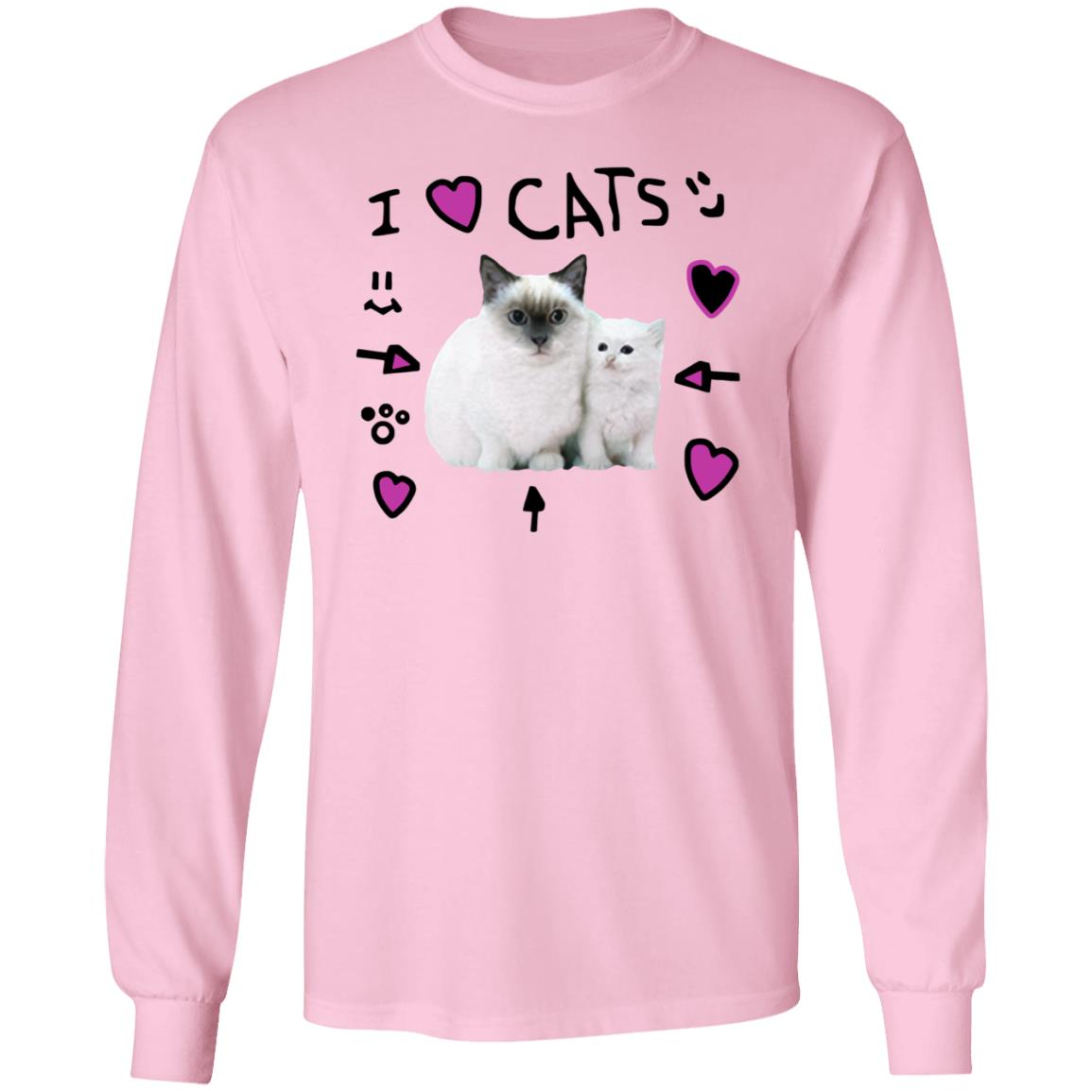 Denisdaily i love cats t shirt sale