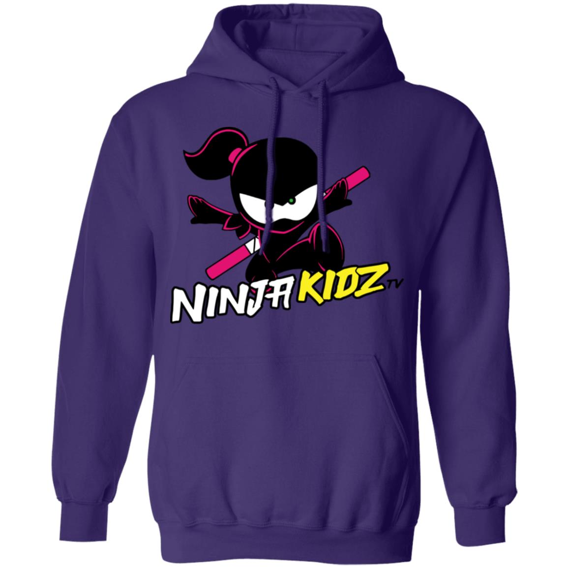  Ninja Kidz Original Logo Tee (Heather Grey, X-Small