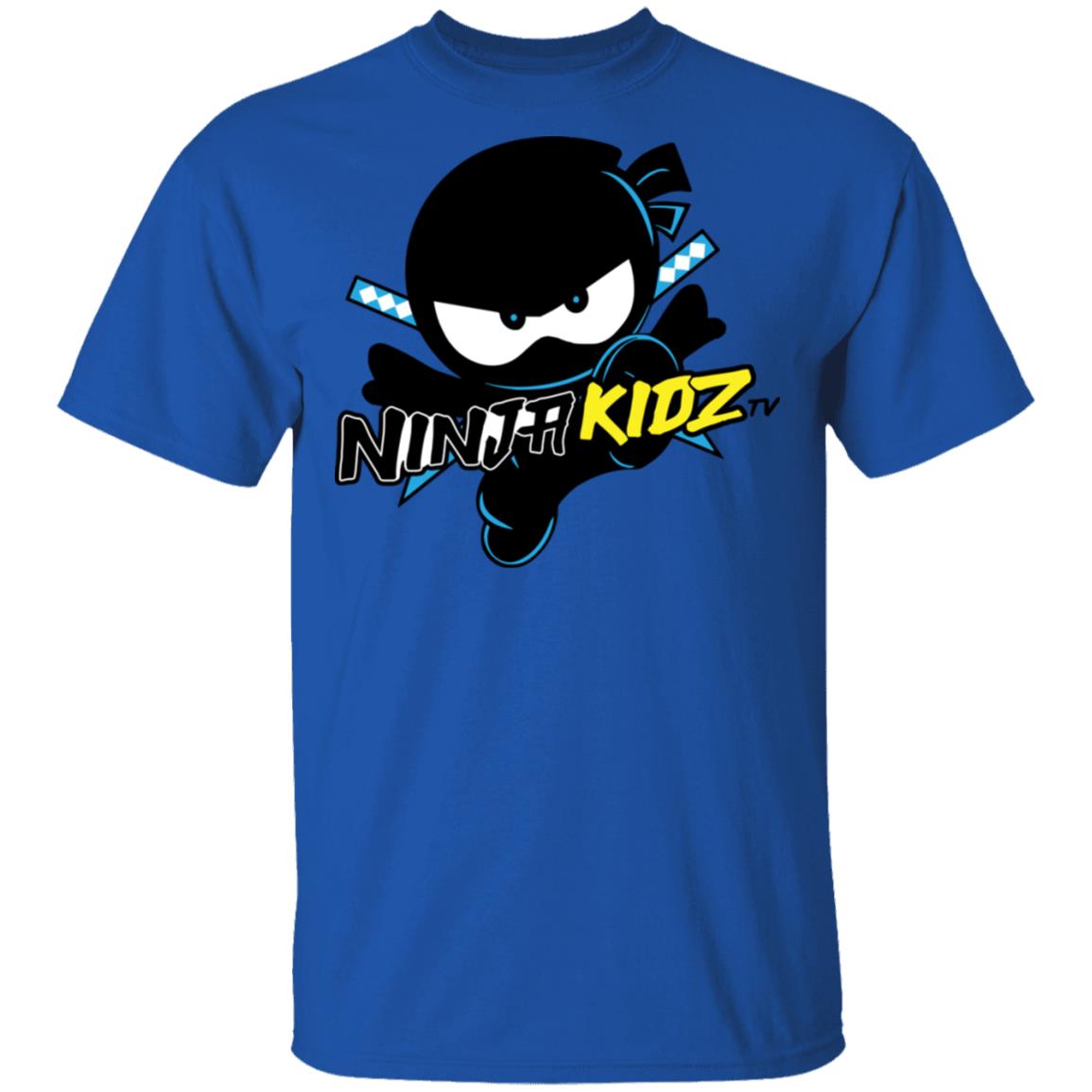  Ninja Kidz Original Logo Tee (Heather Grey, X-Small