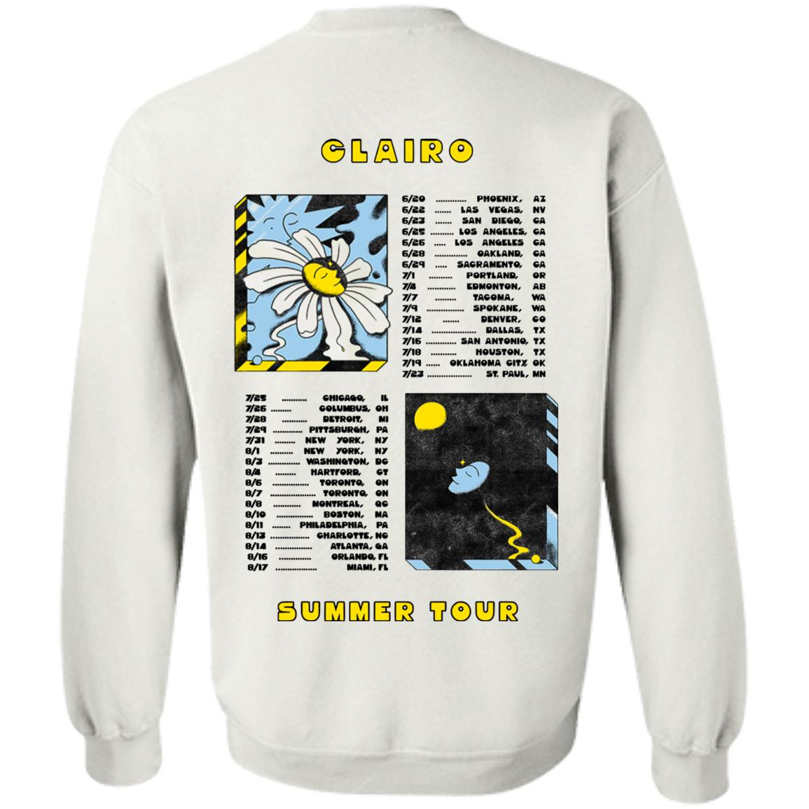 Clairo Merch Flower Summer Tour Tee - Merchip8