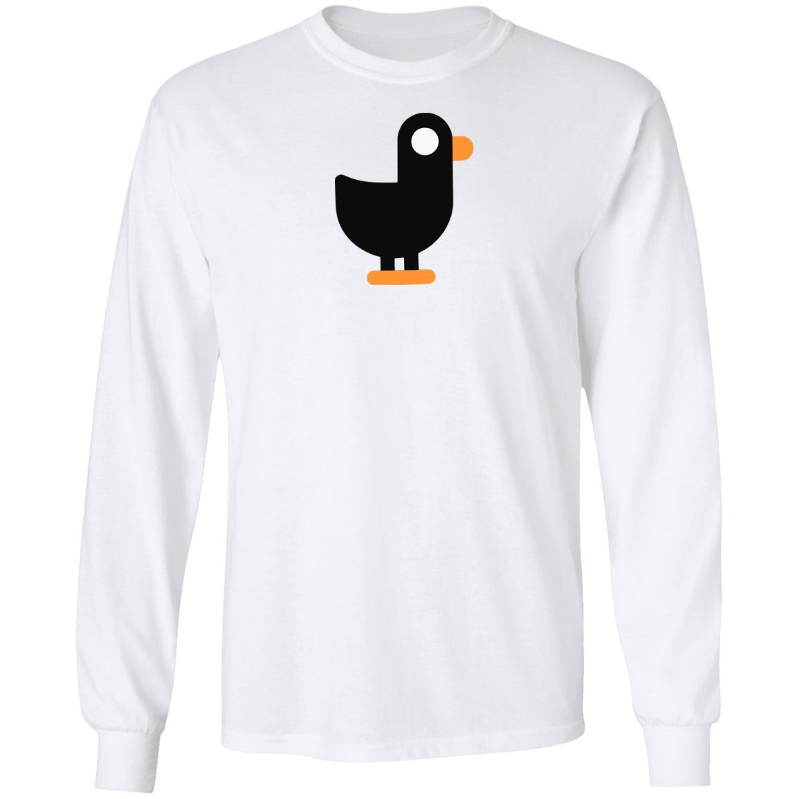 in A Nutshell – kurzgesagt Duck Shirt Gray L – The kurzgesagt Shop