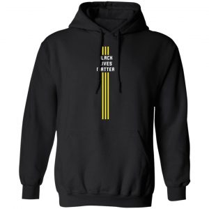 Black Lives Matter Merch Official 3 Stripe Streak Hoodie