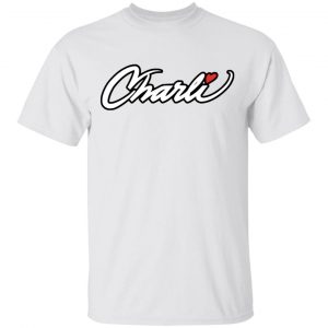 Charlis Merch Charli Script Hoodie White