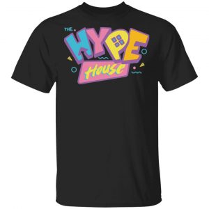 Hype House Merch 90'S Black Tee