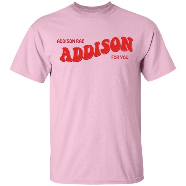 Addison Rae Merch Addison For You White Crewneck - Merchip8
