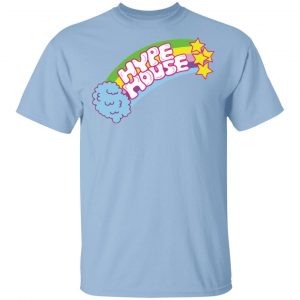 Hype House Merch Rainbow Purple Tee