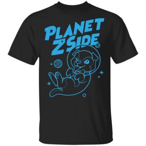 Laurenzside Merch Planet Z Side Black Tee