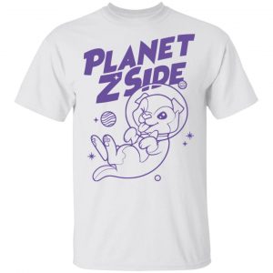 Laurenzside Merch Planet Z Side White Tee