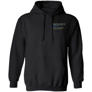 Alex Warren Merch Dysfunctional Defintion Black Hoodie