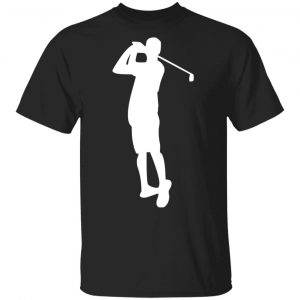 GM Golf Merch Silhouette Black Tee