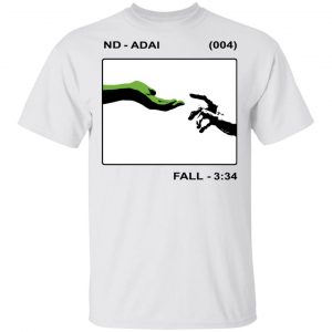 Fall Single White T-Shirt