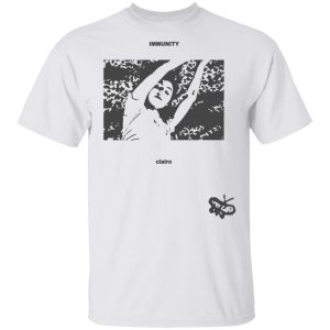 Clairo Merch Immunity Leopard Photo Tee