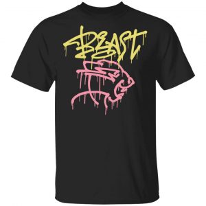 Mrbeast Merch Graffiti Beast Tee