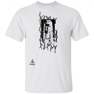 Poppy Merch Negative Face White T-Shirt
