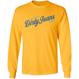 The Morning Toast Merch Yellow Dirty Jeans Crewneck