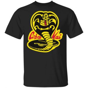 Cobra Kai Logo Black Unisex Tee