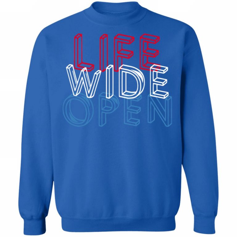 Cboystv Merch Life Wide Open 3D Hoodie Merchip8