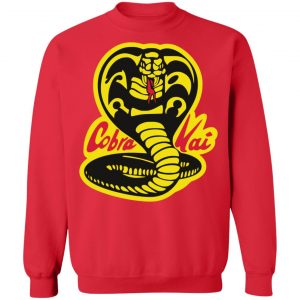 Cobra Kai Logo Red Crewneck