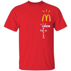 Travis Scott Mcdonalds Merch Cactus Jack Shirt