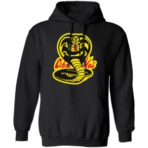 Cobra Kai Snake Logo Black Hoodie