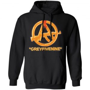 G59 Merch Anarchy Black Hooded Sweatshirt