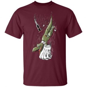 How Ridiculous Merch Falling Rexy With Hulks Fist Shirt
