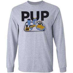 Pup Merch Lunch Tray Long Sleeve T-Shirt