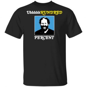 Tom Segura Merch Uh Hundred Percent Men's Black Tee