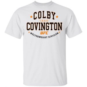Colby Covington Merch Colby Covington Peoples Champ Chaos Graphic White T-Shirt