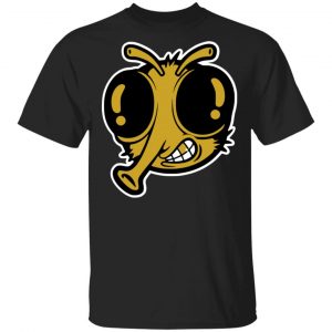 Funnymike Merch Gold Stoopid Fly Black Shirt