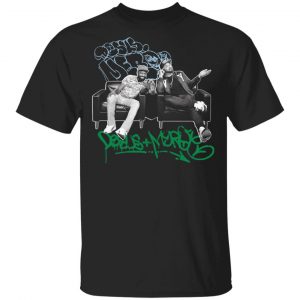 Bodega Boys Merch Desus Mero Graffiti Couch Adult Short Sleeve T-Shirt