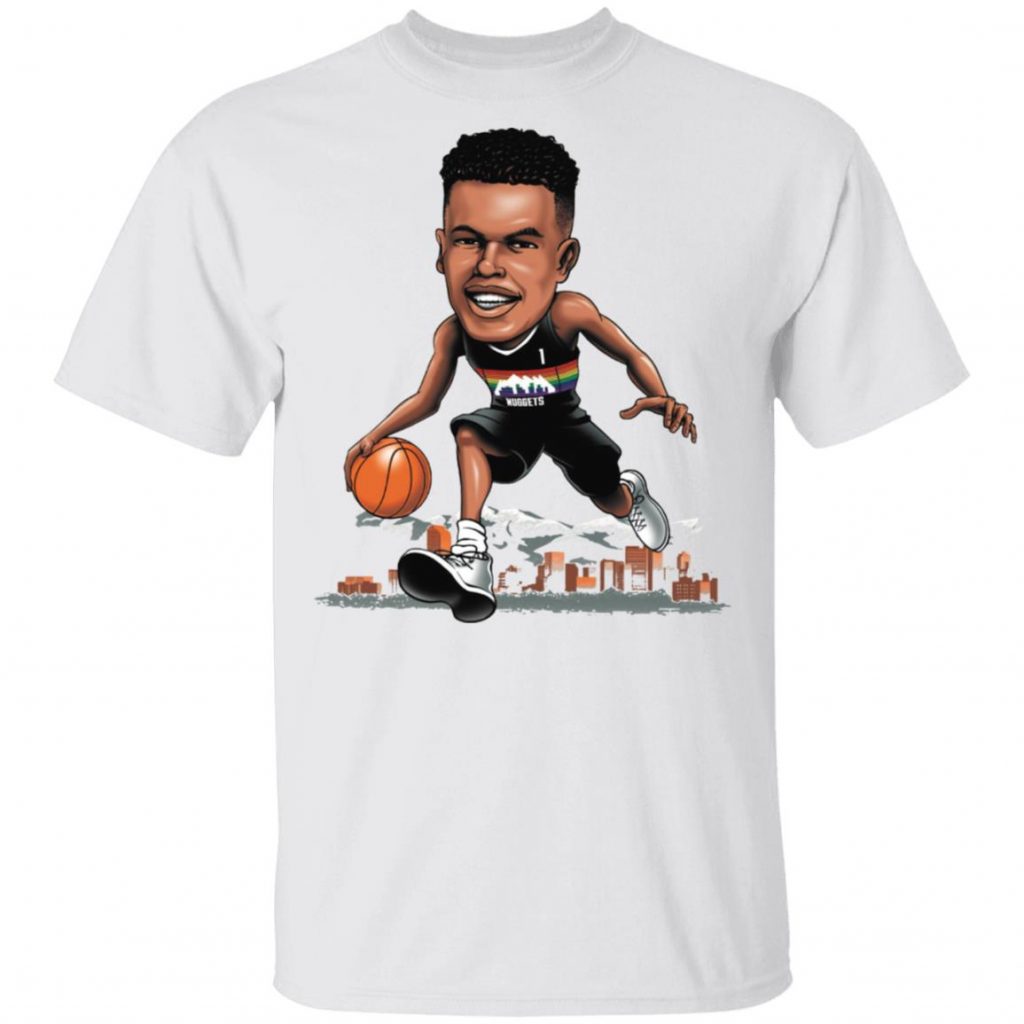 Nuggets Merch Denver Nuggets Michael porter Jr Caricature ...