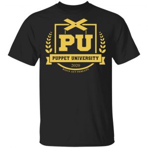 Puppet History Merch Puppet University The Scholar Tee
