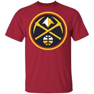 Nuggets Merch Nuggets Primary Logo Cardinal Tee