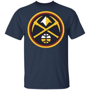 Nuggets Merch Nuggets Primary Logo Navy Tee
