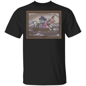Puppet History Merch The Professor Crossing The Delaware Shirt