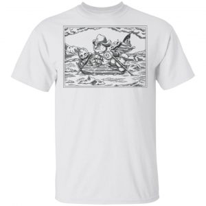 Puppet History Merch The Professor Crossing The Delaware white Shirt