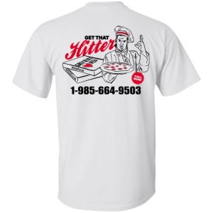 Theo Von Merch Get That Hitter White Tee