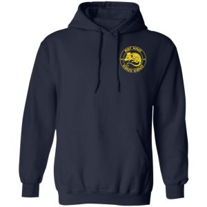 Theo Von Merch Year Of The Rat King Navy Hoodie