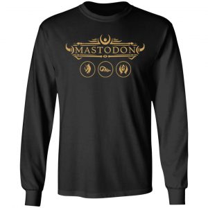Mastodon Merch Symbols Longsleeve Tee