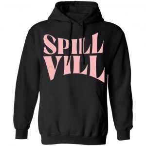 Spillage Village Merch Black Spill Vill Sweat