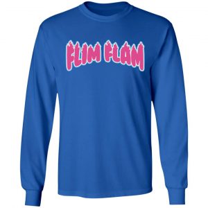 Flimflam Merch Flaming Text Long Sleeve