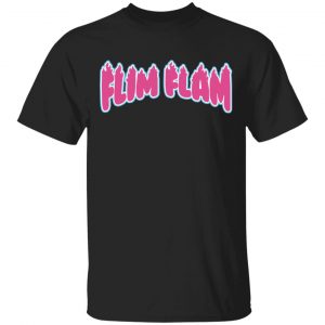 Flimflam Merch Flaming Text Shirt