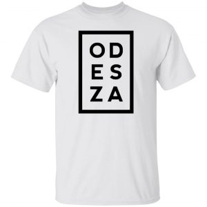 Odesza Merch Vertical Logo T-Shirt White