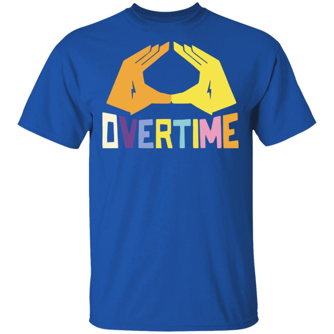 Overtime, Shirts, Rare Overtime Baby Blue Hoodie Size Xl