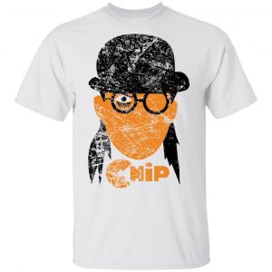 Chip Chipperson Merch Chip Orange Distressed Shirt Multi Color