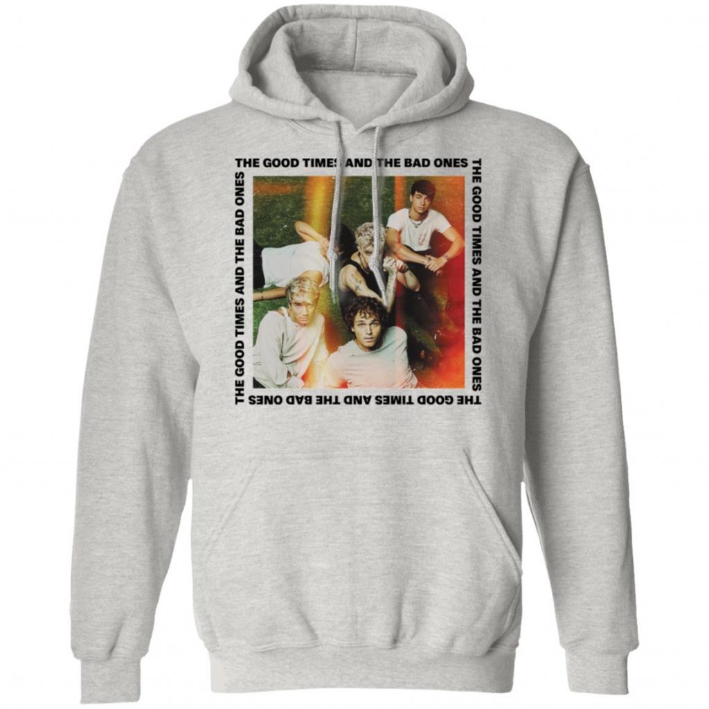 Why dont we merch good times cover white t shirt merchip8